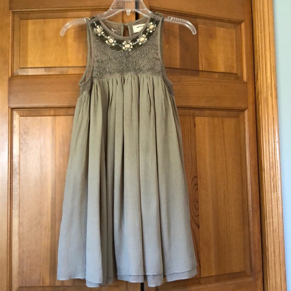 Anthropologie Beaded Dress